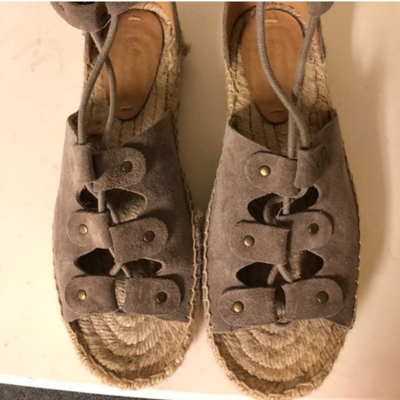 Soludos Strappy Espadrilles - Taupe - Picture 3 of 3